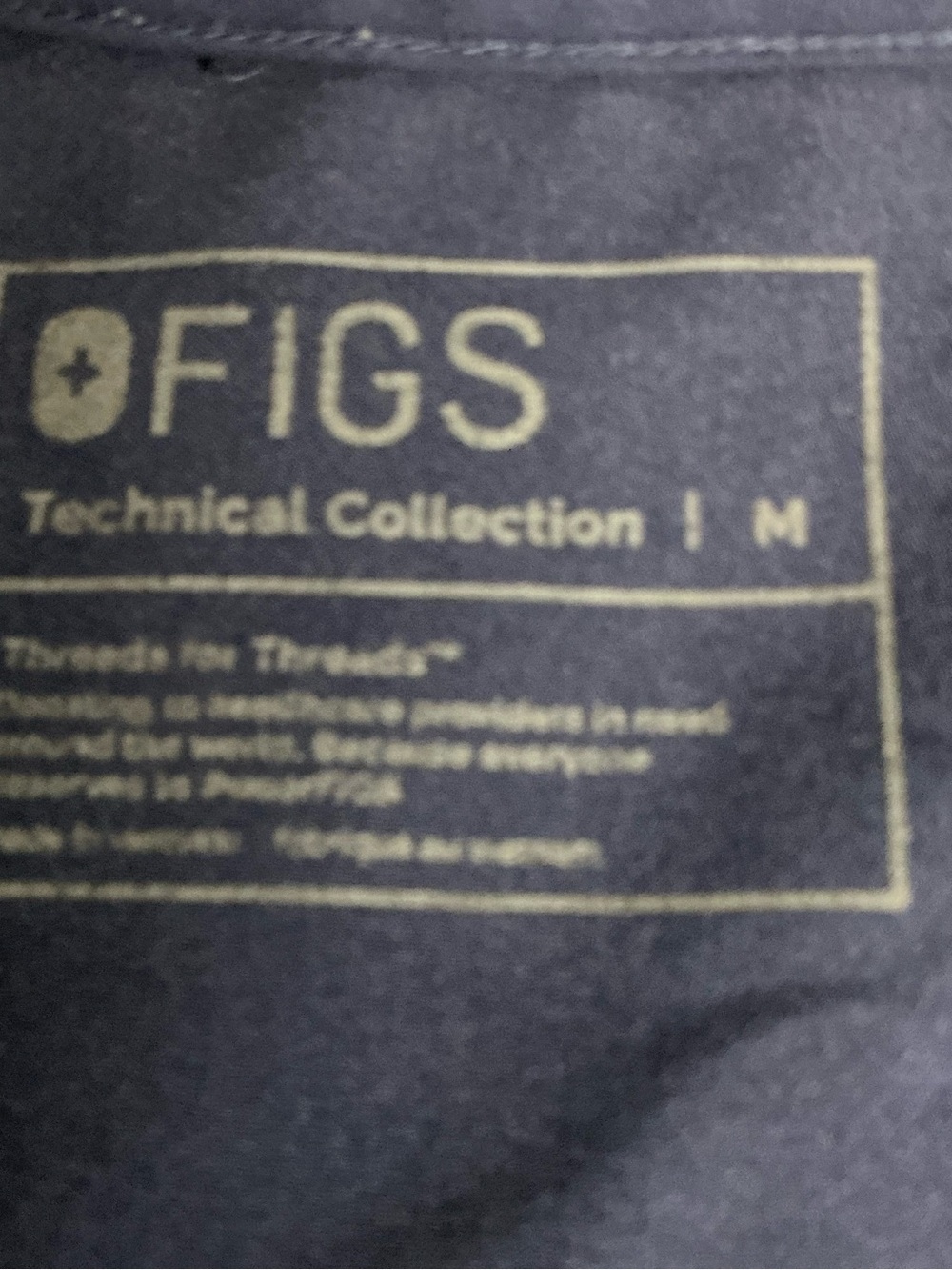 FIGS Scrub Top Blue Size Medium
PO#1616 - Picture 3 of 5
